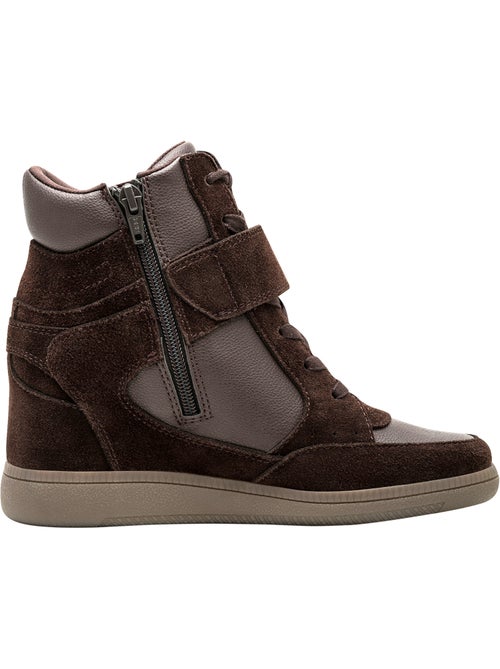Basket montante cuir tamaris - Kiabi Basket montante cuir tamaris - Kiabi