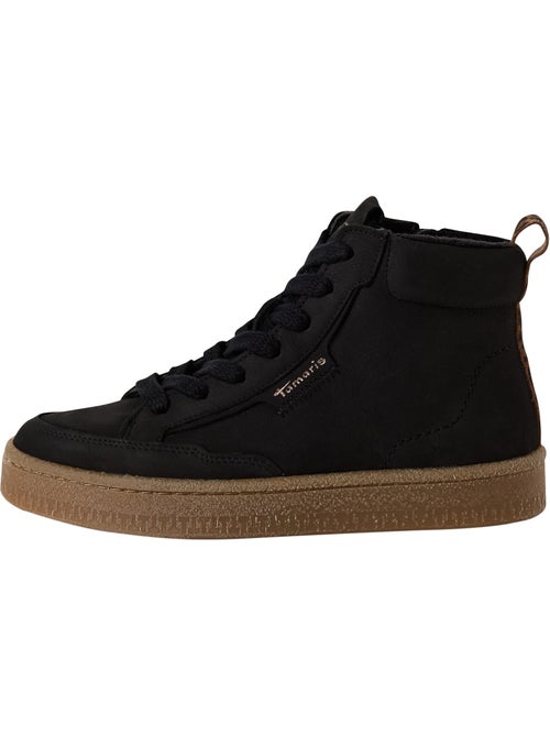 Basket montante cuir tamaris - Kiabi Basket montante cuir tamaris - Kiabi