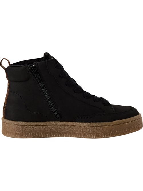 Basket montante cuir tamaris - Kiabi Basket montante cuir tamaris - Kiabi