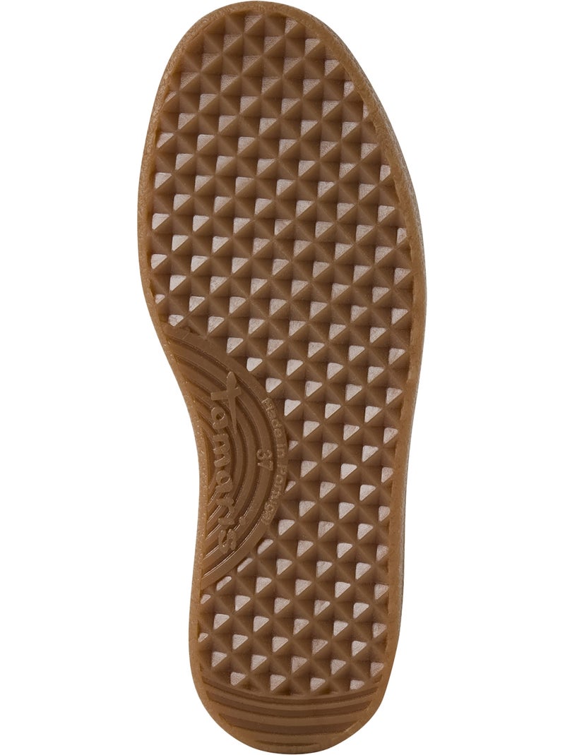 Basket montante cuir tamaris Noir - Kiabi