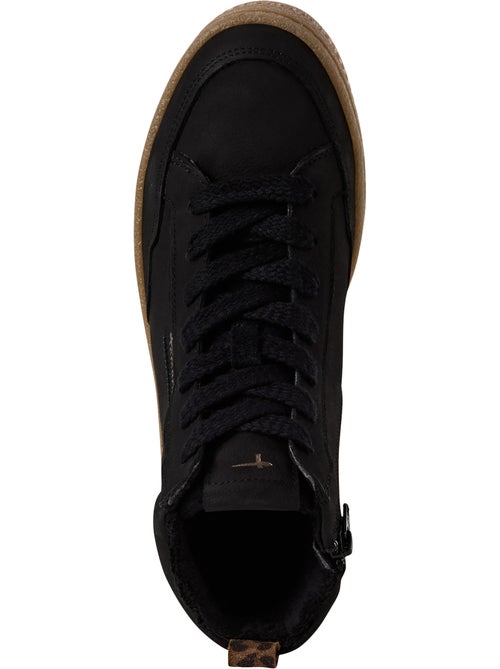 Basket montante cuir tamaris - Kiabi Basket montante cuir tamaris - Kiabi