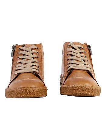 Basket Montante Cuir The Divine Factory Alénoa