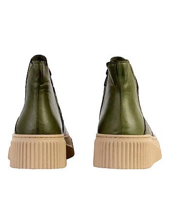 Basket Montante Cuir The Divine Factory Alénoa