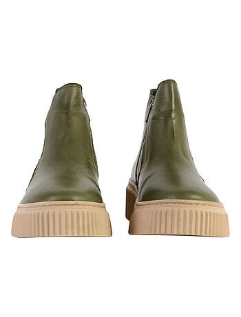 Basket Montante Cuir The Divine Factory Alénoa