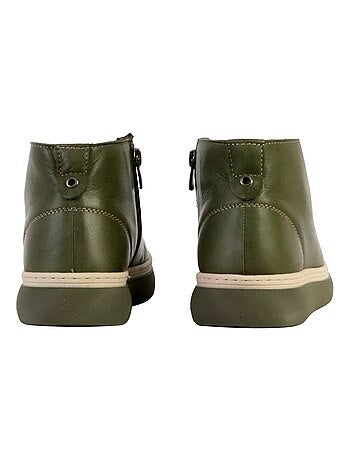 Basket Montante Cuir The Divine Factory Alénoa