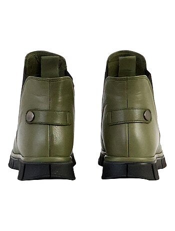 Basket Montante Cuir The Divine Factory Alénoa