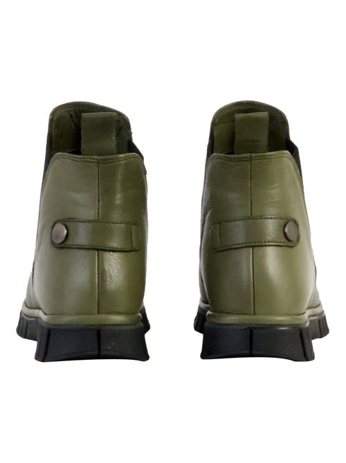 Basket Montante Cuir The Divine Factory Alénoa - Kiabi