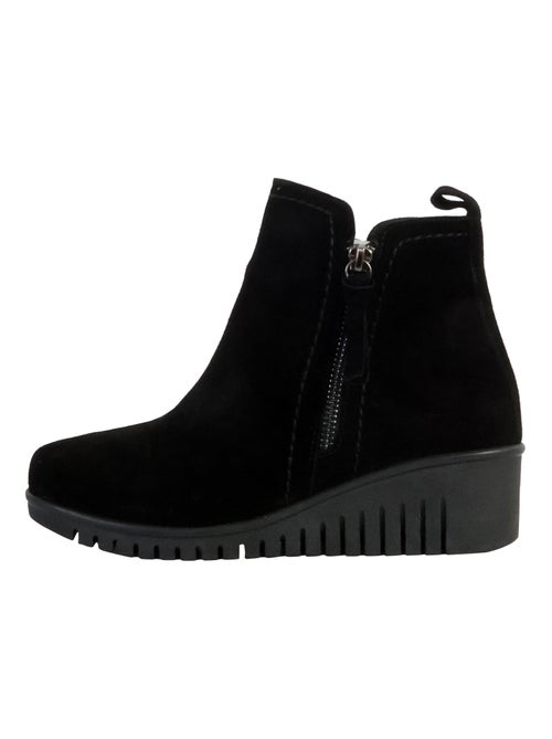 Basket Montante Cuir The Divine Factory Alénoa - Kiabi