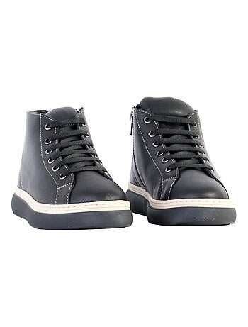 Basket Montante Cuir The Divine Factory Alénoa