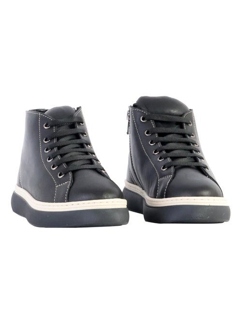 Basket Montante Cuir The Divine Factory Alénoa - Kiabi