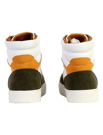 Basket Montante Cuir The Divine Factory