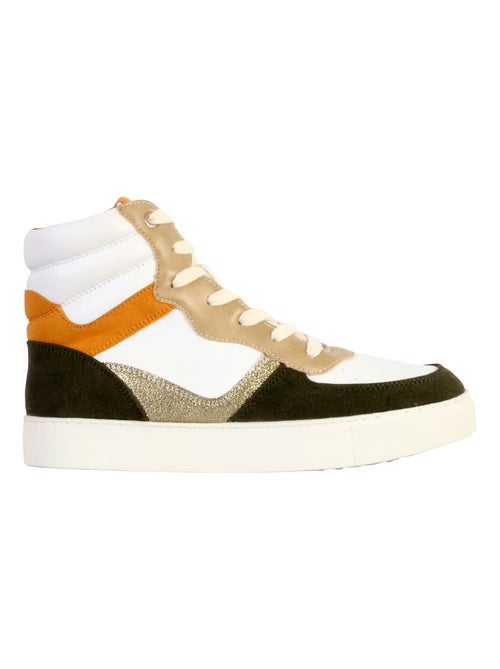 Basket Montante Cuir The Divine Factory - Kiabi