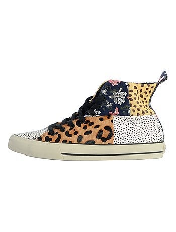 Basket Montante Desigual Beta Animal Print