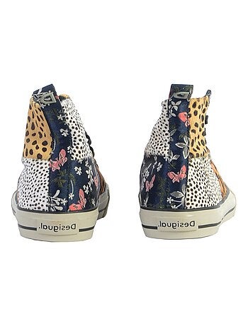 Basket Montante Desigual Beta Animal Print