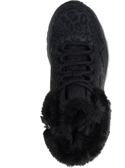 Basket montante enfant à lacets skechers uno lite cozy leopard - Kiabi Basket montante enfant à lacets skechers uno lite cozy leopard - Kiabi
