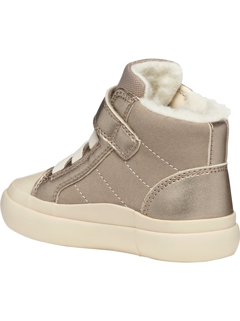 Basket montante enfant à scratch geox gisli Beige - Kiabi