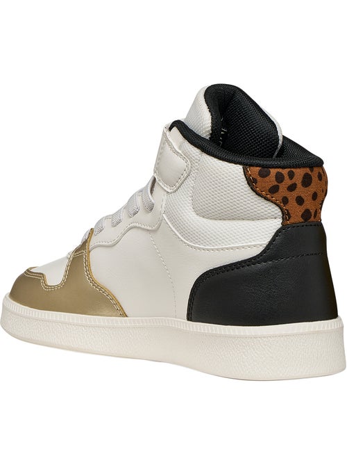Basket montante enfant à scratch geox new emberlix girl - Kiabi
