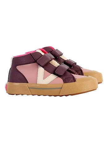 Basket Montante Enfant à Scratches Victoria