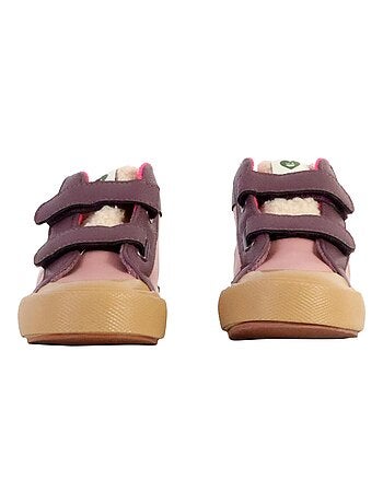 Basket Montante Enfant à Scratches Victoria