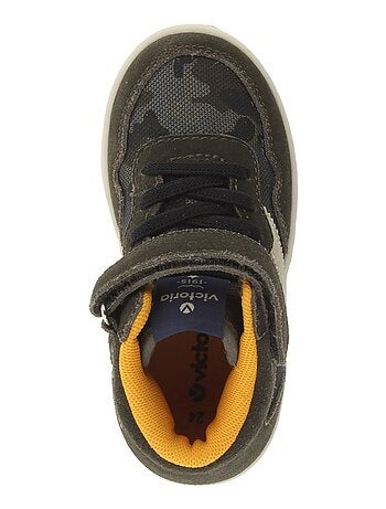 Basket Montante Enfant Cuir Victoria Time