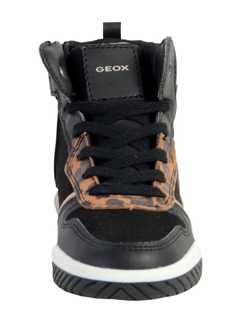 Basket Montante Enfant Fille Geox Inek Noir - Kiabi