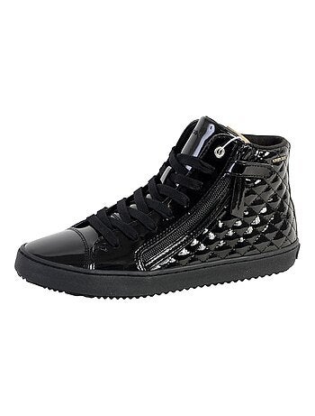 Basket Montante Enfant Fille Geox J Kalispera G. D - Pearl.SYN