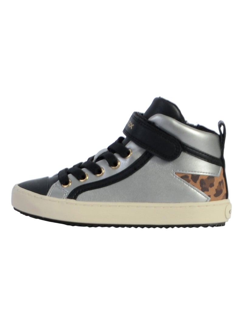 Basket Montante Enfant Fille Geox Kalispera J944GM Noir - Kiabi