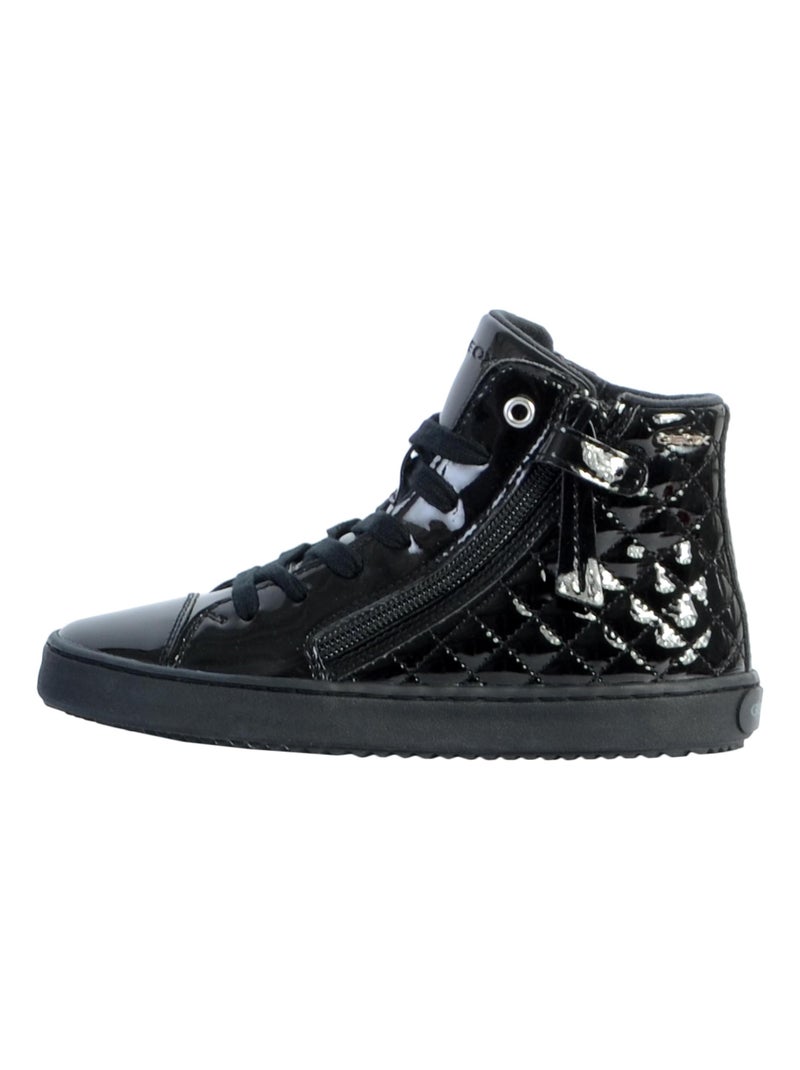 Basket Montante Enfant Fille Geox Kalispera Noir - Kiabi