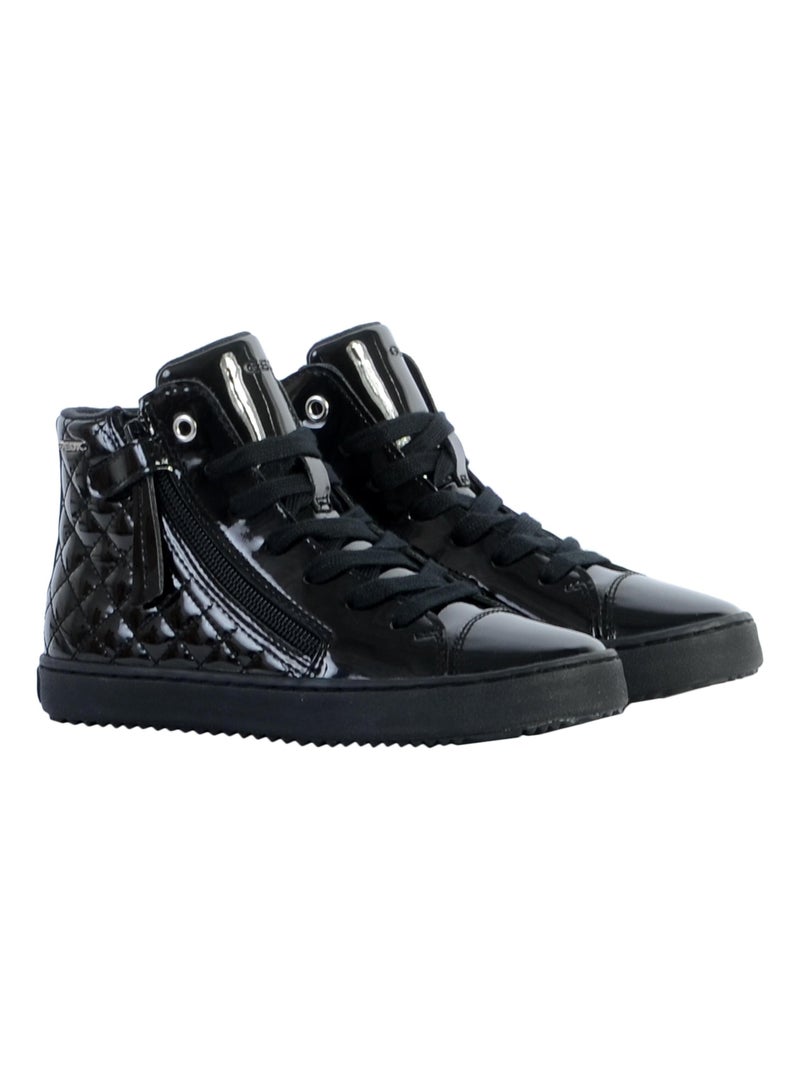 Basket Montante Enfant Fille Geox Kalispera Noir - Kiabi