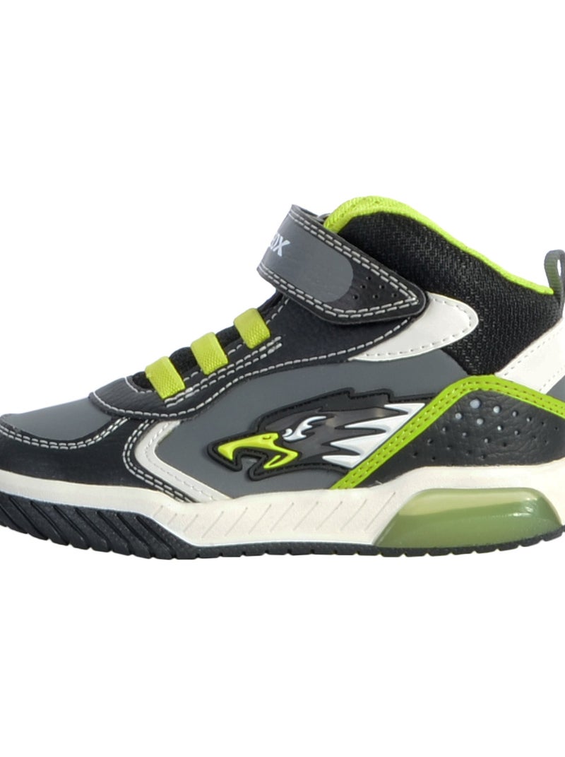 Basket Montante Enfant Garçons Geox Inek Noir - Kiabi