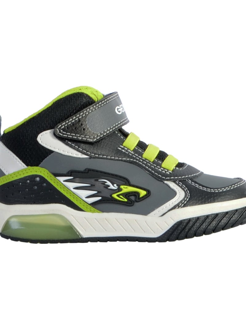 Basket Montante Enfant Garçons Geox Inek Noir - Kiabi