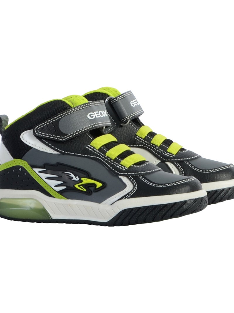 Basket Montante Enfant Garçons Geox Inek Noir - Kiabi