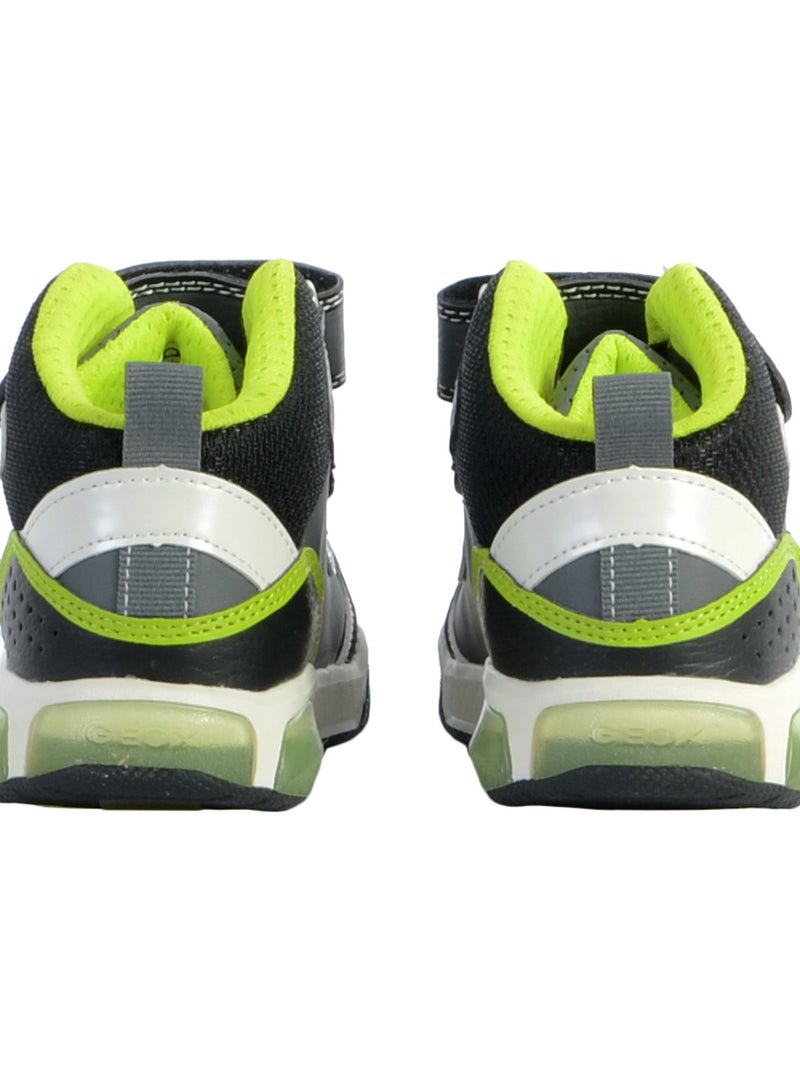 Basket Montante Enfant Garçons Geox Inek Noir - Kiabi