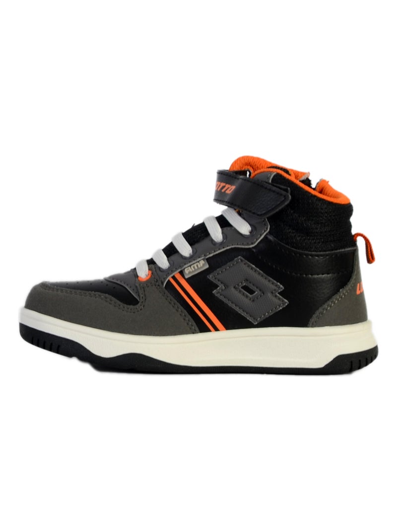 Basket Montante Enfant Lotto Rocket AMF Mid Noir - Kiabi