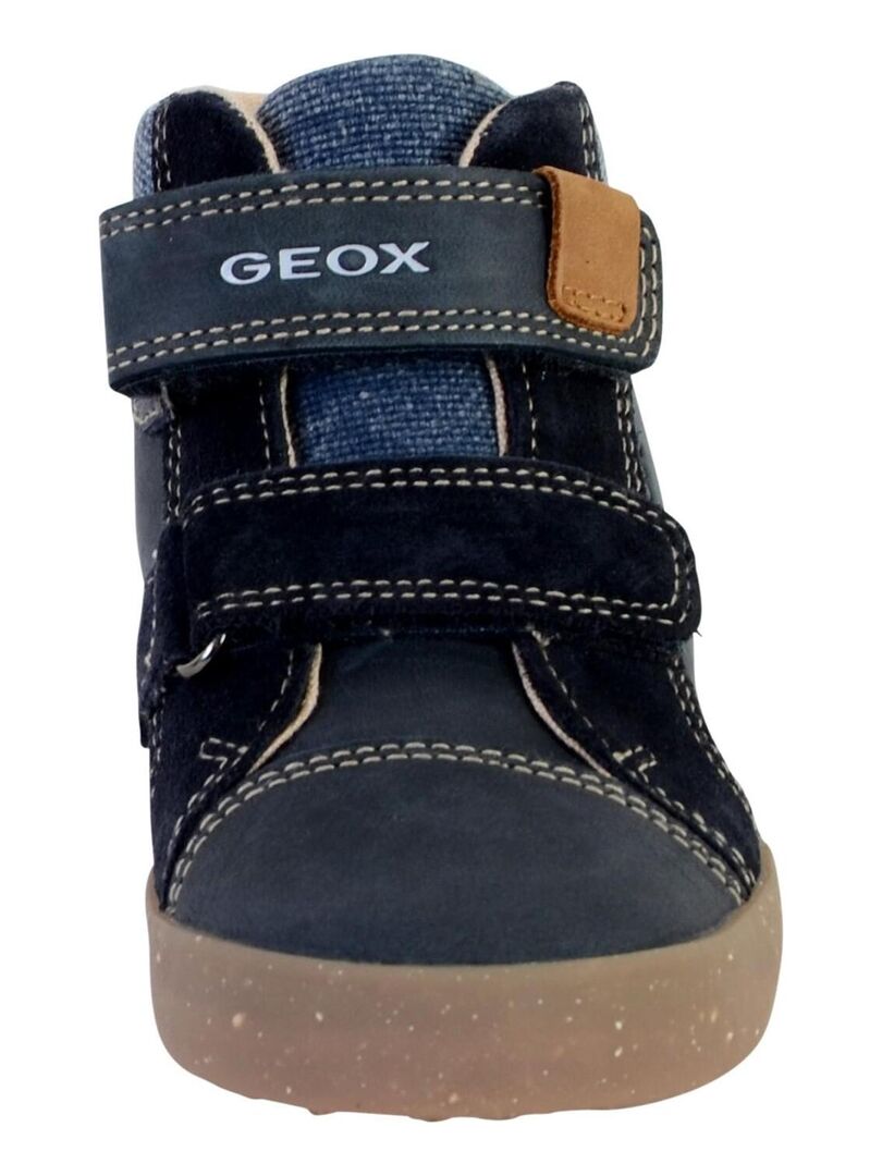 Baskets Enfant Geox Kilwi - Grise/bleu, Pointure 32, Neuf Avec Boîte