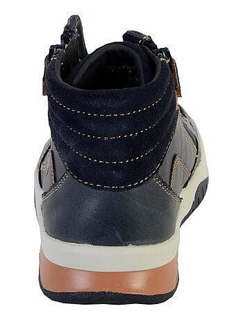 Basket Montante Geox Enfant Garçons J Perth B.D - SYNT+WAX.LEA