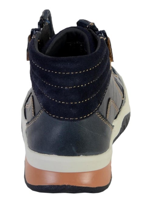 Basket Montante Geox Enfant Garçons J Perth B.D - SYNT+WAX.LEA - Kiabi