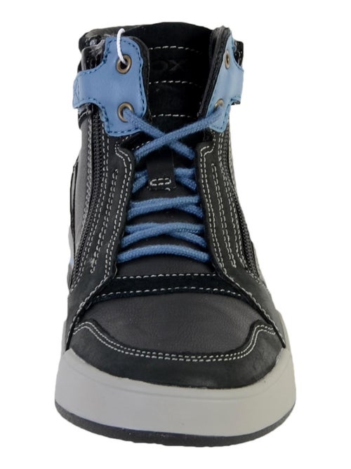 Basket Montante Geox Enfant Garçons J Perth B.D - SYNT+WAX.LEA - Kiabi