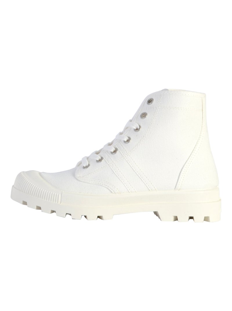 Basket Montante Pataugas OG Blanc - Kiabi