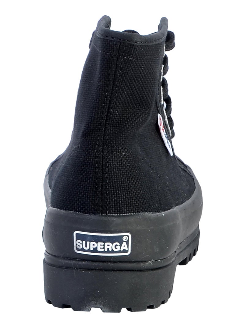 Basket Montante Superga Alpina Noir - Kiabi