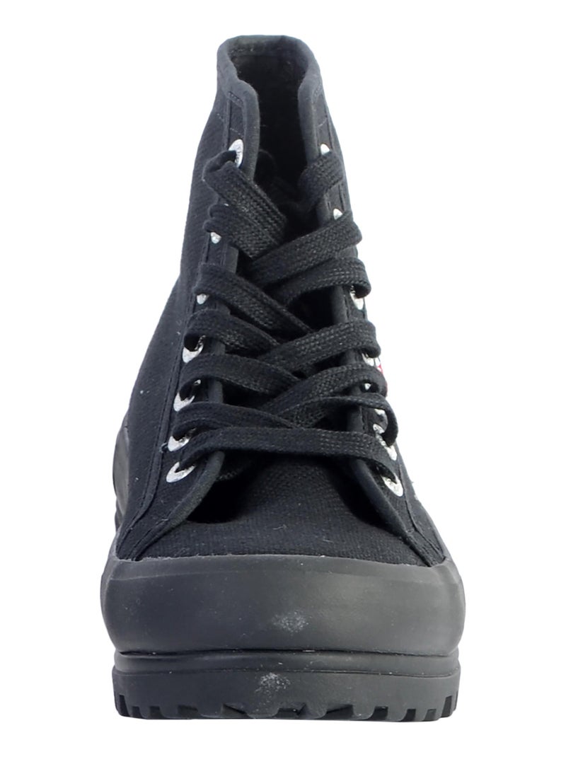 Basket Montante Superga Alpina Noir - Kiabi