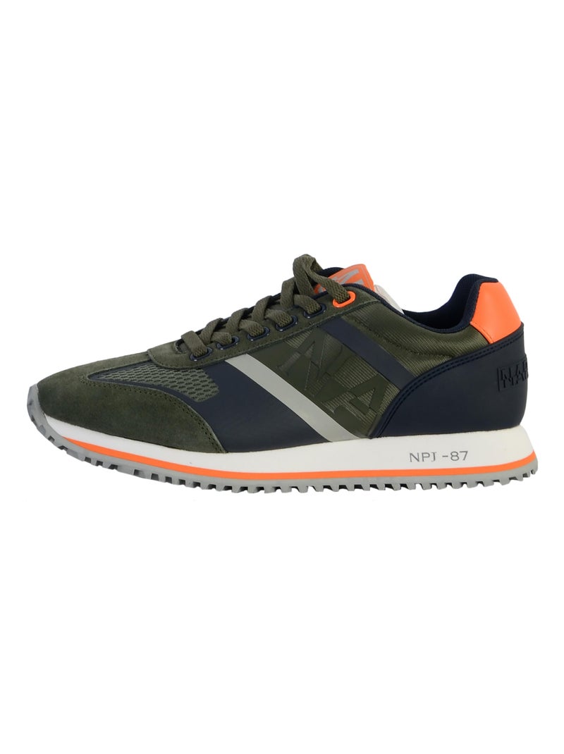 Basket Napapijri Suede Running Vert - Kiabi