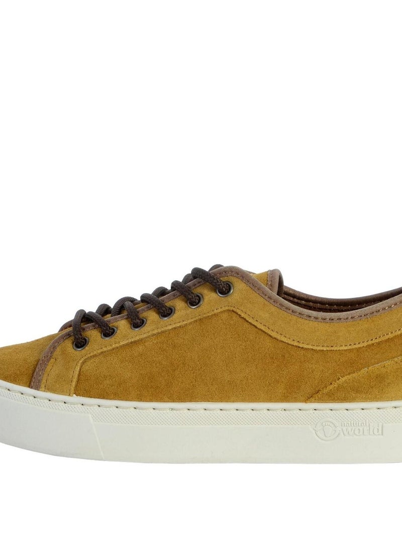 Basket Natural World NW On Suede Doré/or - Kiabi