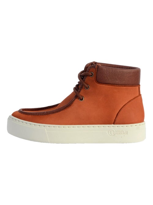 Basket Natural World Wallabi Cuello On Napa - Kiabi