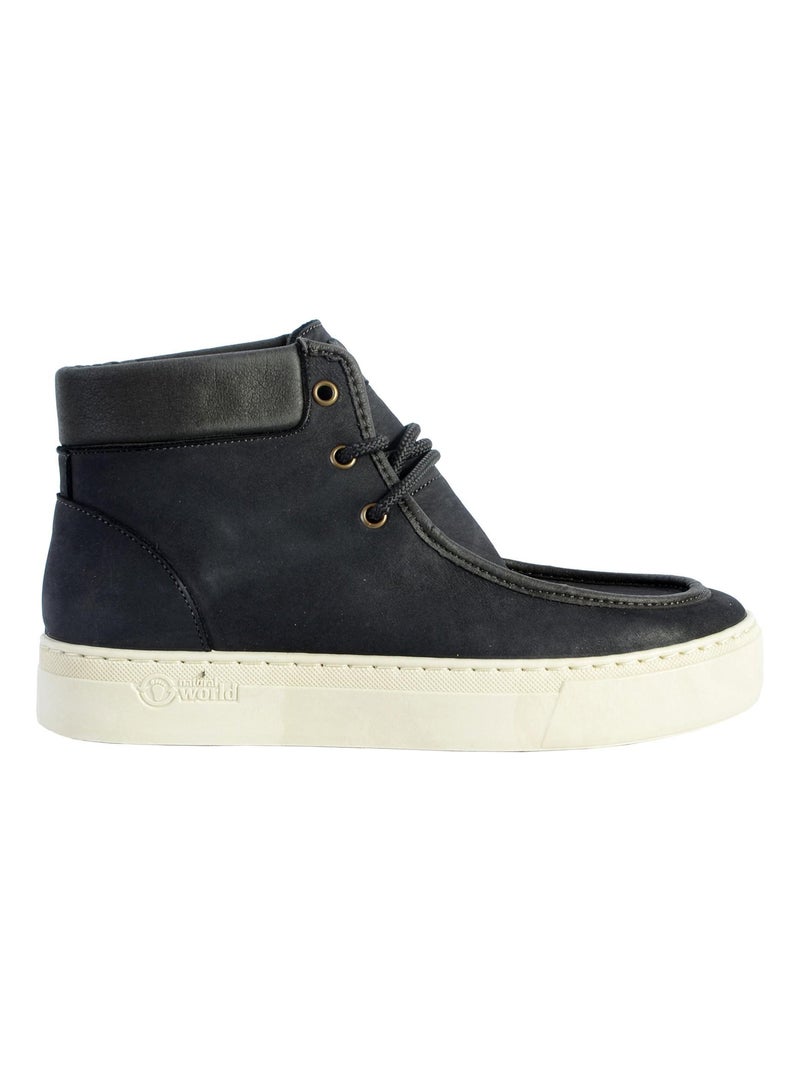 Basket Natural World Wallabi Cuello On Napa Noir - Kiabi