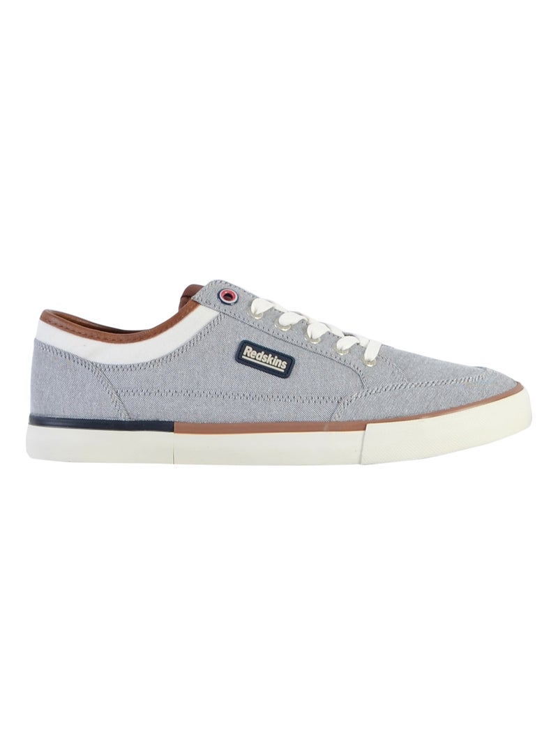 Basket Plate à Lacets Redskins Genial Gris - Kiabi