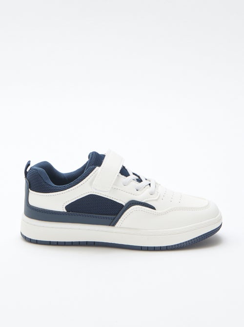 Basket plate à scratch contrastante bicolore - Kiabi