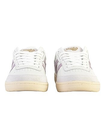 Basket Plate Cuir Gola Falcon