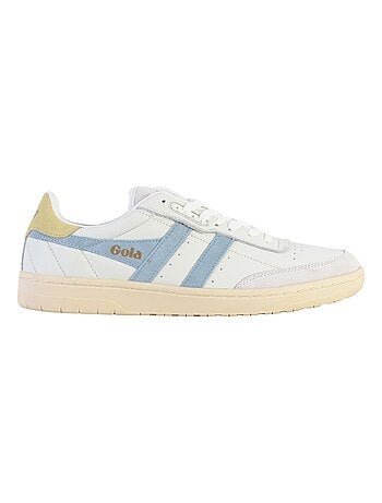 Basket Plate Cuir Gola Falcon