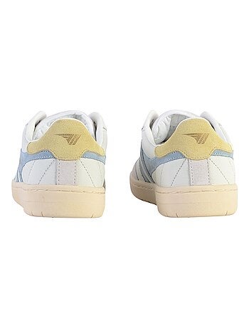 Basket Plate Cuir Gola Falcon